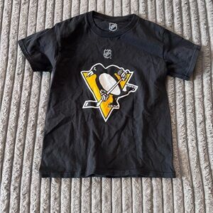 Pittsburgh Penguins T-Shirt Youth Small Black